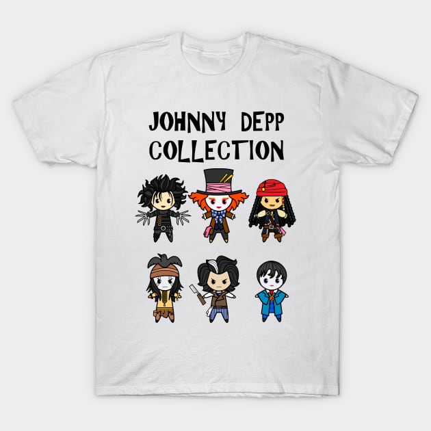 JOHNNY DEPP COLLECTION T-Shirt by wss3